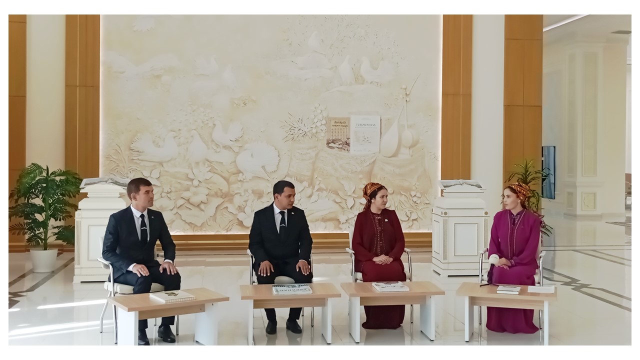 “Arkadag şäheri ösüşiň we özgerişiň mekany”