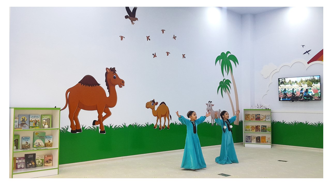 “Çagalar ajaýyp Diýarymyzyň gül açýan nowçalary”