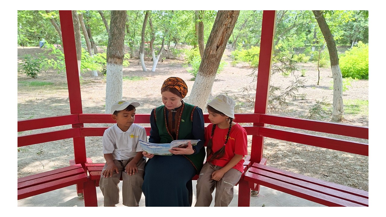 “Bagtyýar çagalar-beýik geljegimiz”