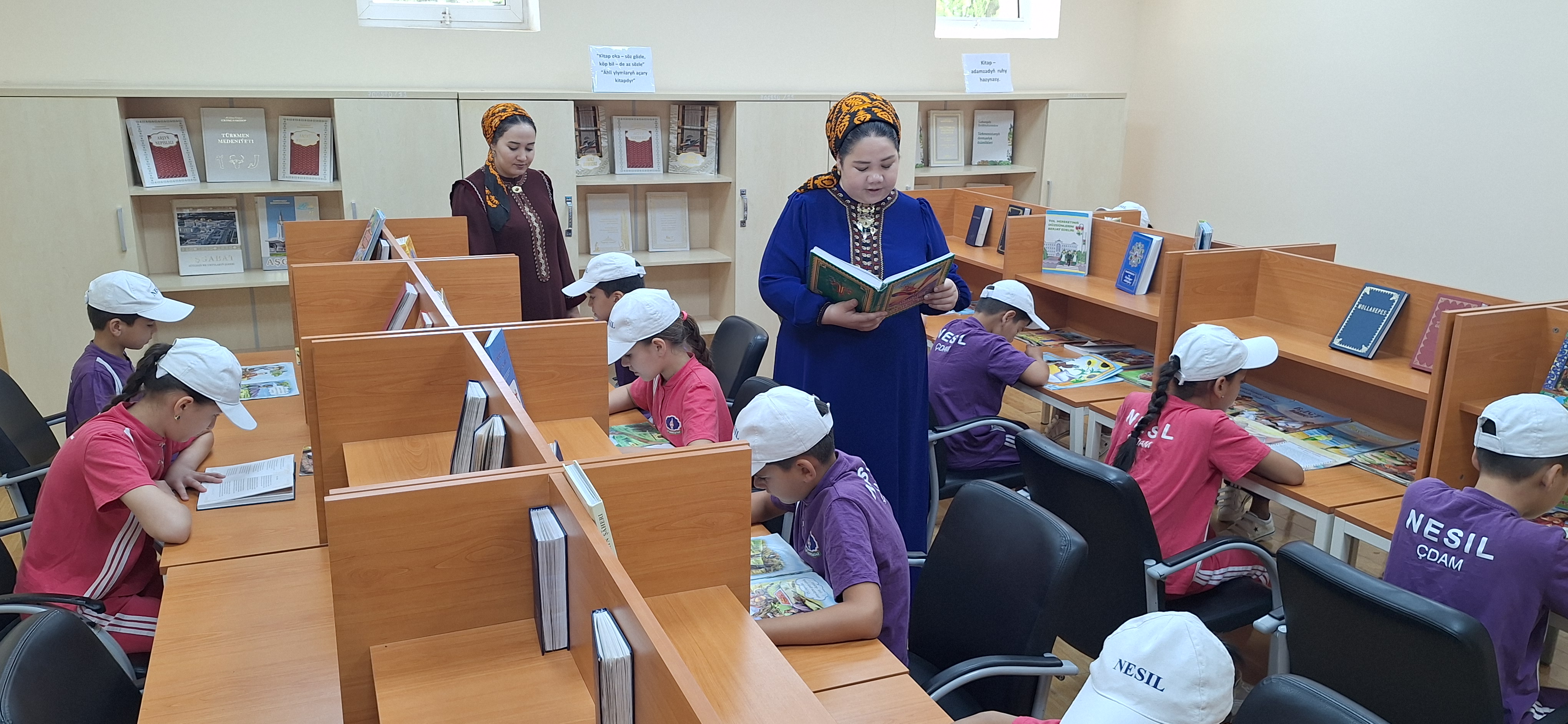 “Gül Watanymyzyň şadyýan çagalary”