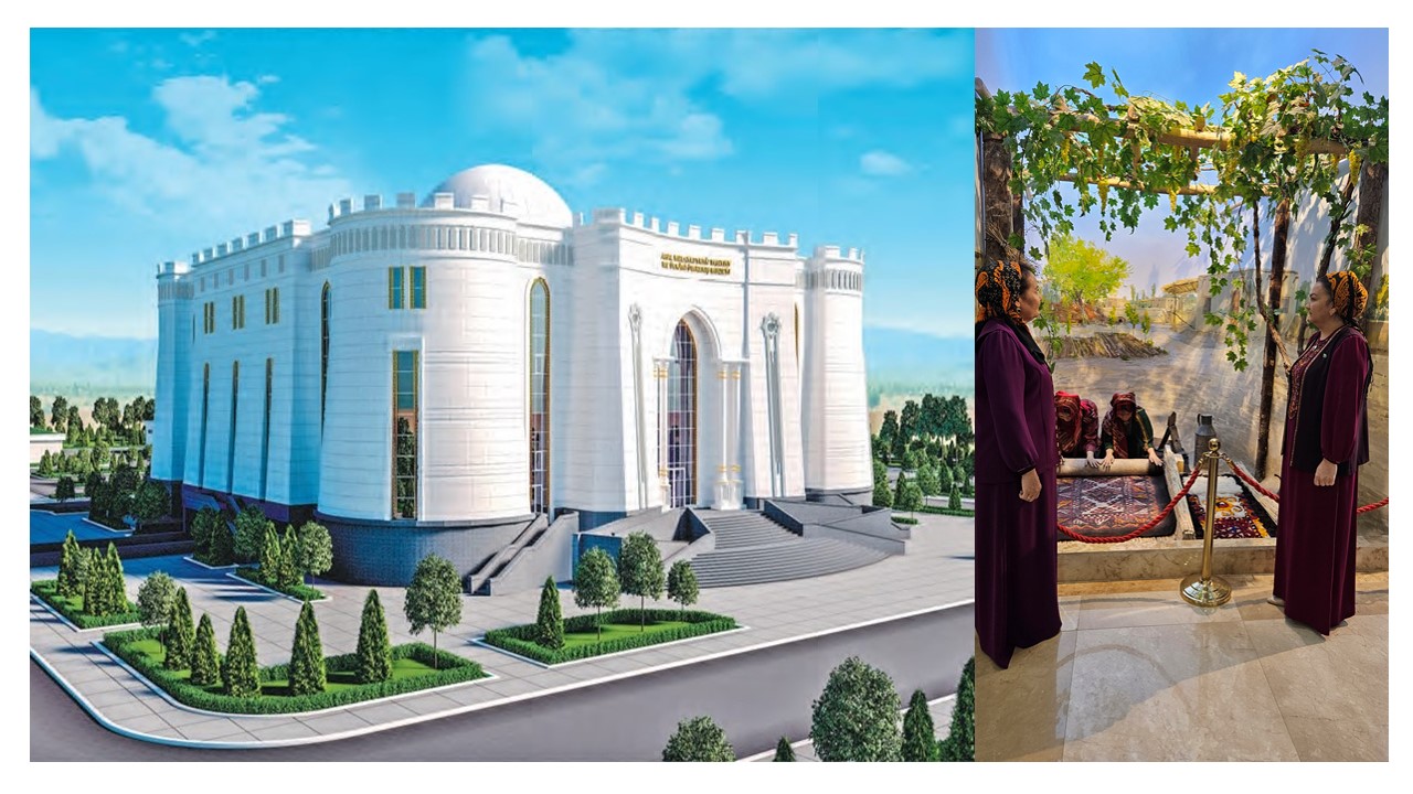 “Arkadag  şäheriniň Taryhy we ülkäni öwreniş muzeýine gezelenç”