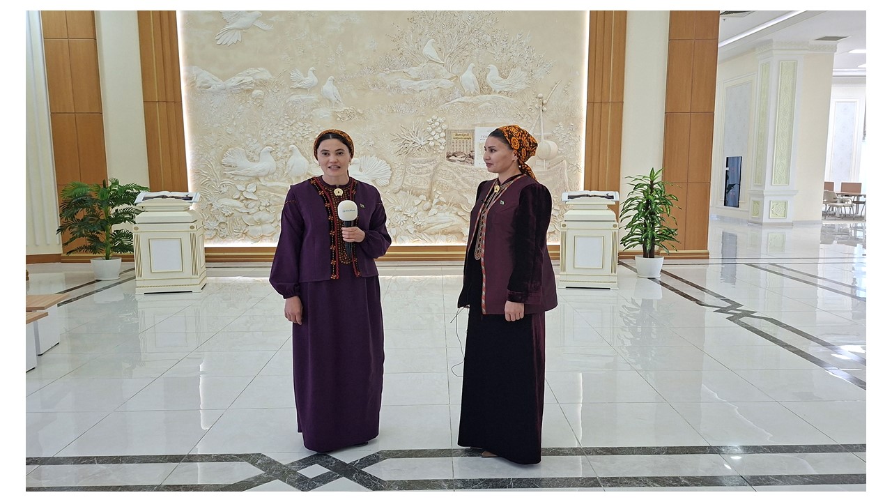 “Parahatçylyk söýüjilik we döredijilik ýörelgeleri – Watanymyzyň abadançylygynyň binýady”