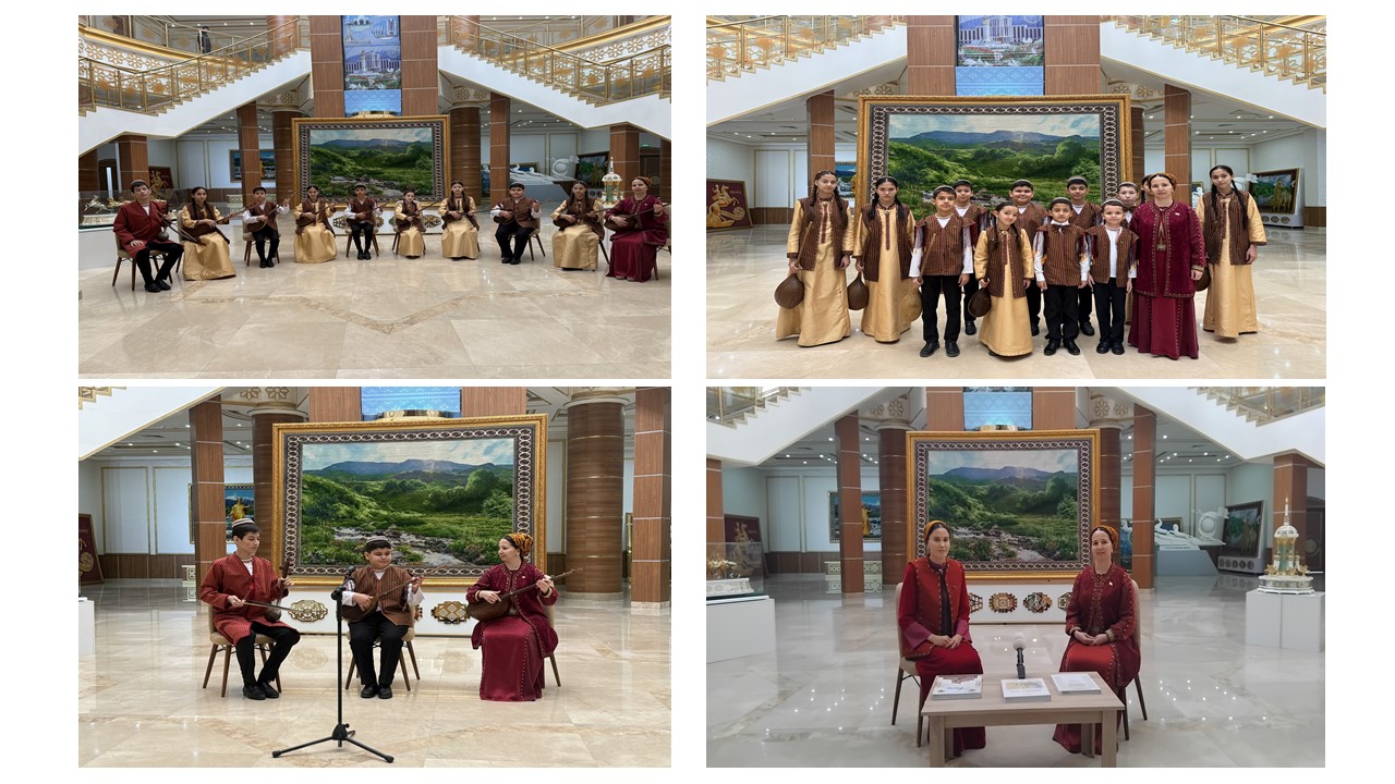 “Aýdym-saz – ynsanyň göwün syrdaşy”