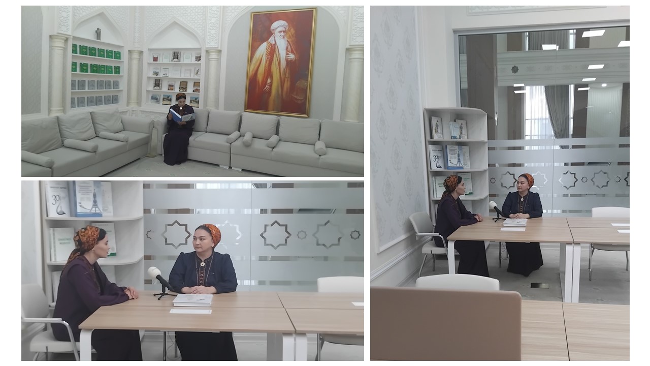 “Parahatçylyk söýüjilik we döredijilik ýörelgeleri – Watanymyzyň abadançylygynyň binýady”