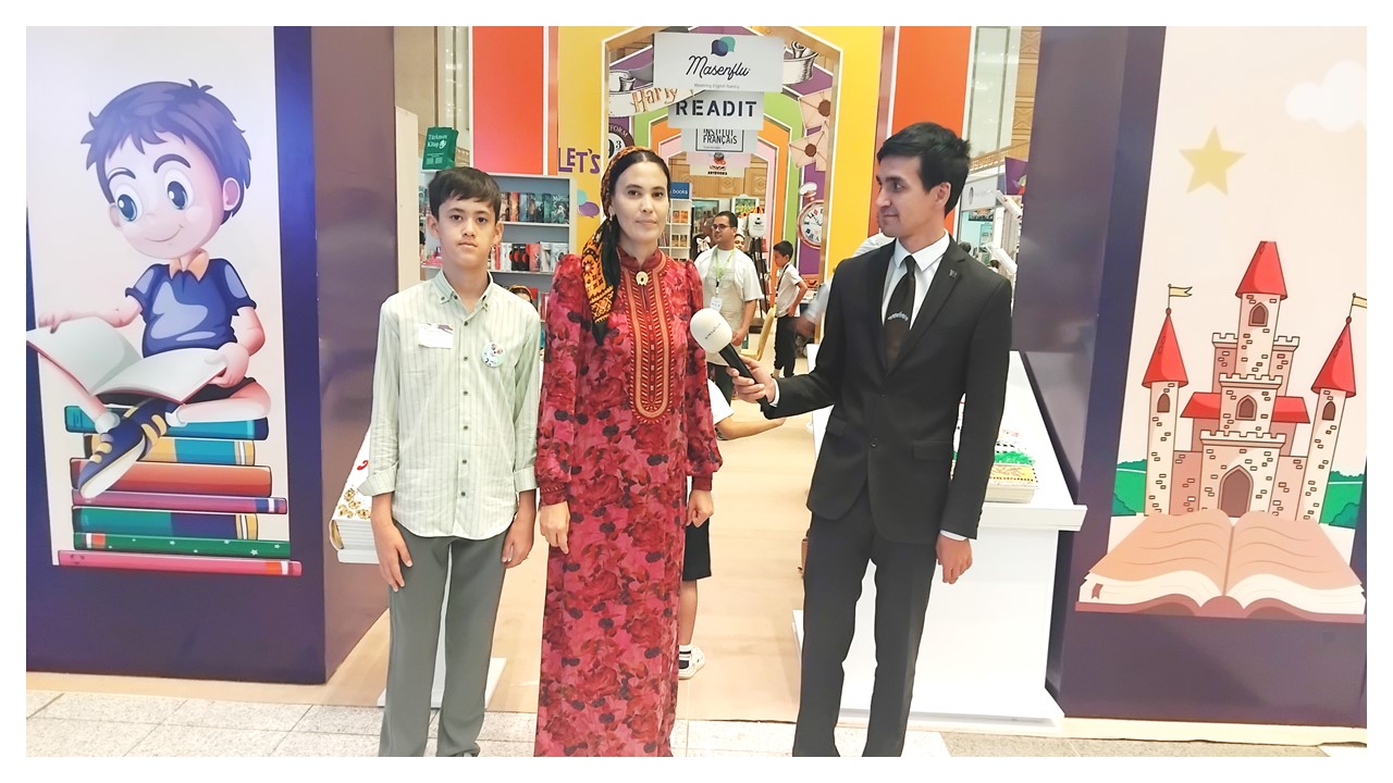 “Kids Expo: Ähli zat çagalar üçin” halkara sergi-ýarmarkasy.